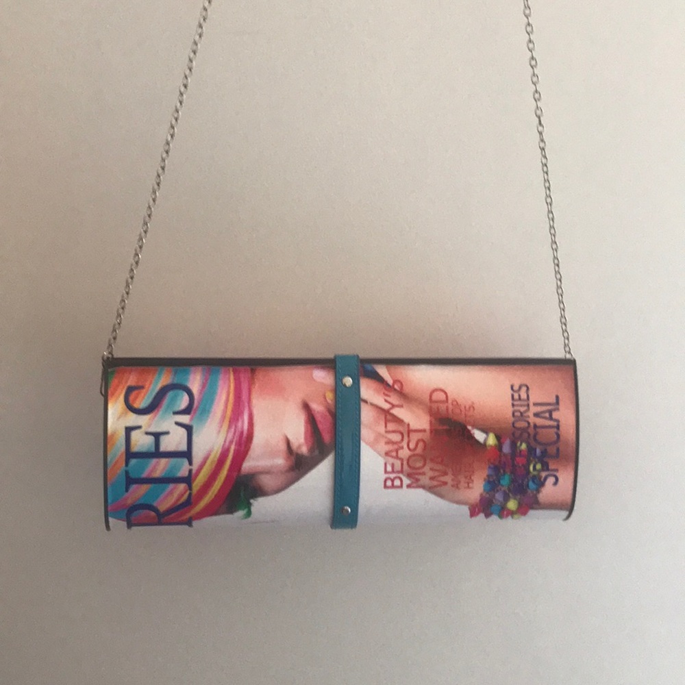 Magazine inspired purse
